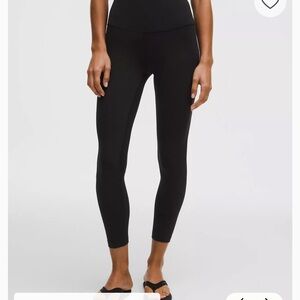 Lululemon Athletica Classic Black Leggings 25” Align